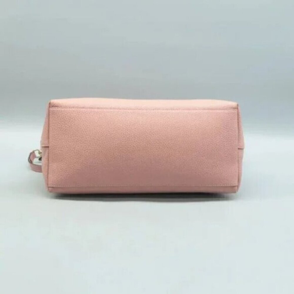 Authentic Gucci Soho Dome Satchel Pink Leather Crossbody Shoulder Bag Luxury Bag - Picture 9 of 13